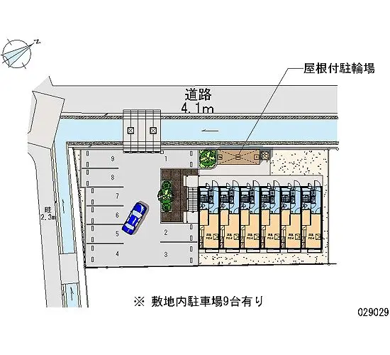 ★手数料０円★倉敷市玉島上成　月極駐車場（LP）